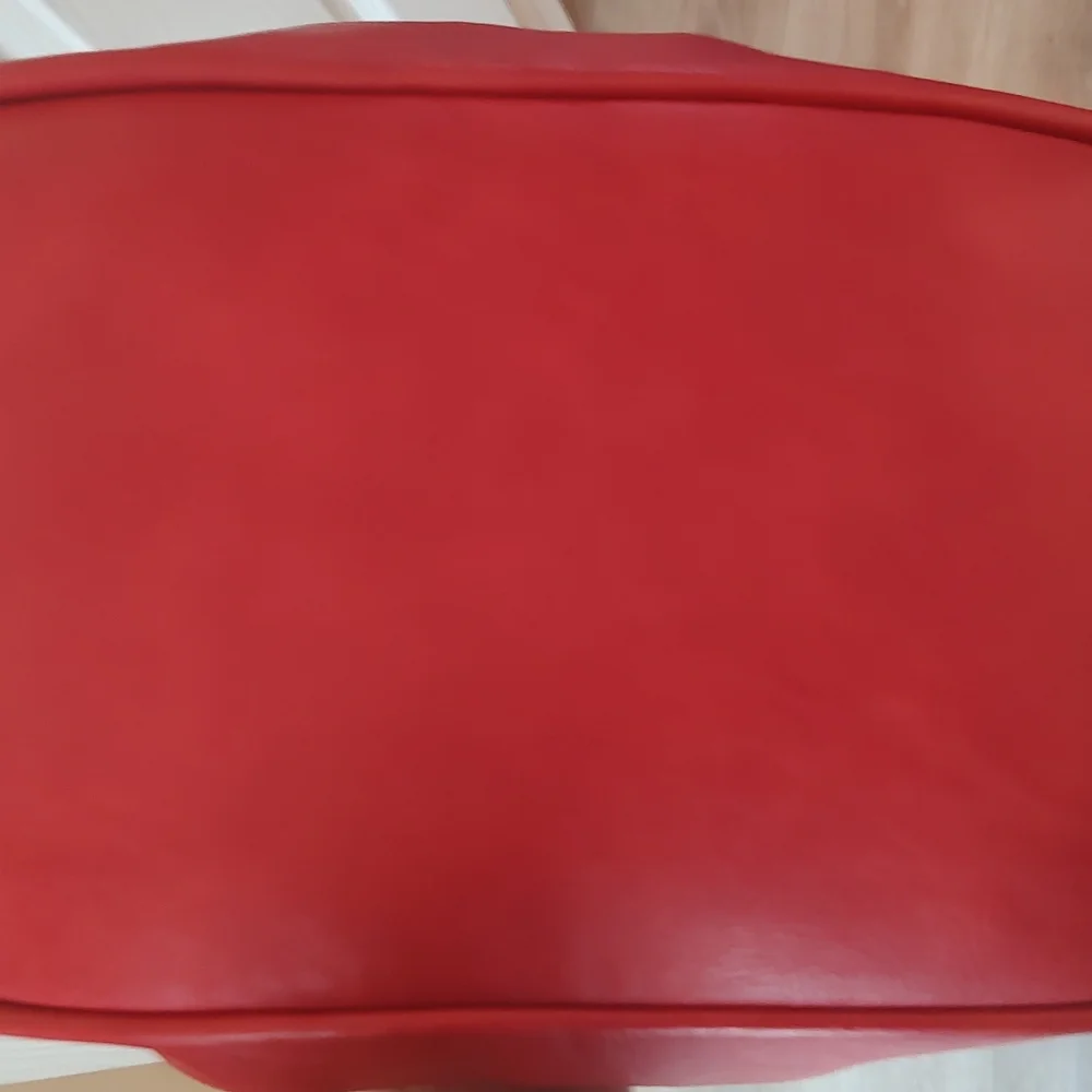 Red Boho Chain Shoulder Bag